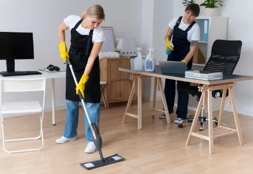 Nettoyage de bureau professionnel à Rochetrejoux